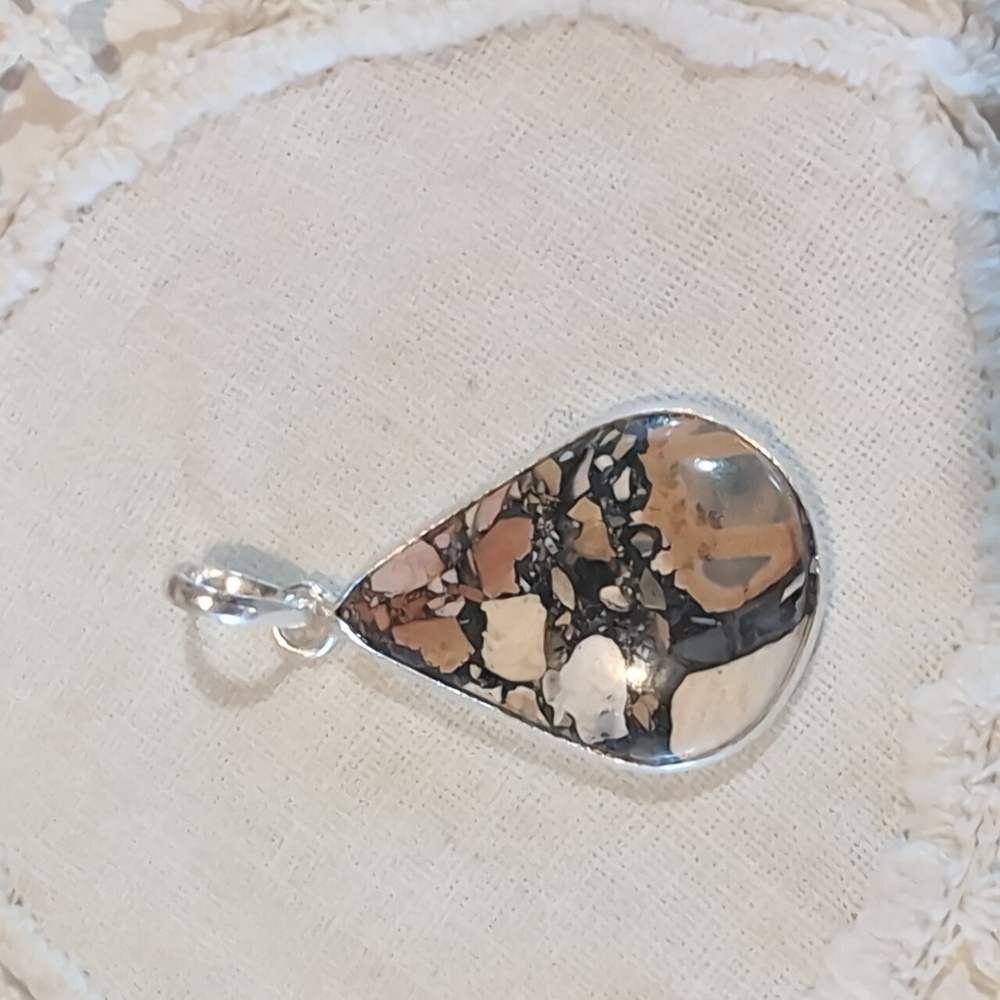 Maligano Jasper Teardrop Pendant